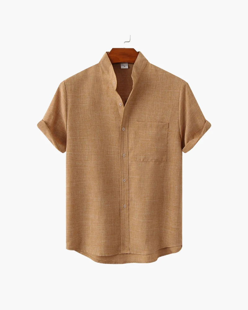 CAMISA LINHO MONACO SAGE