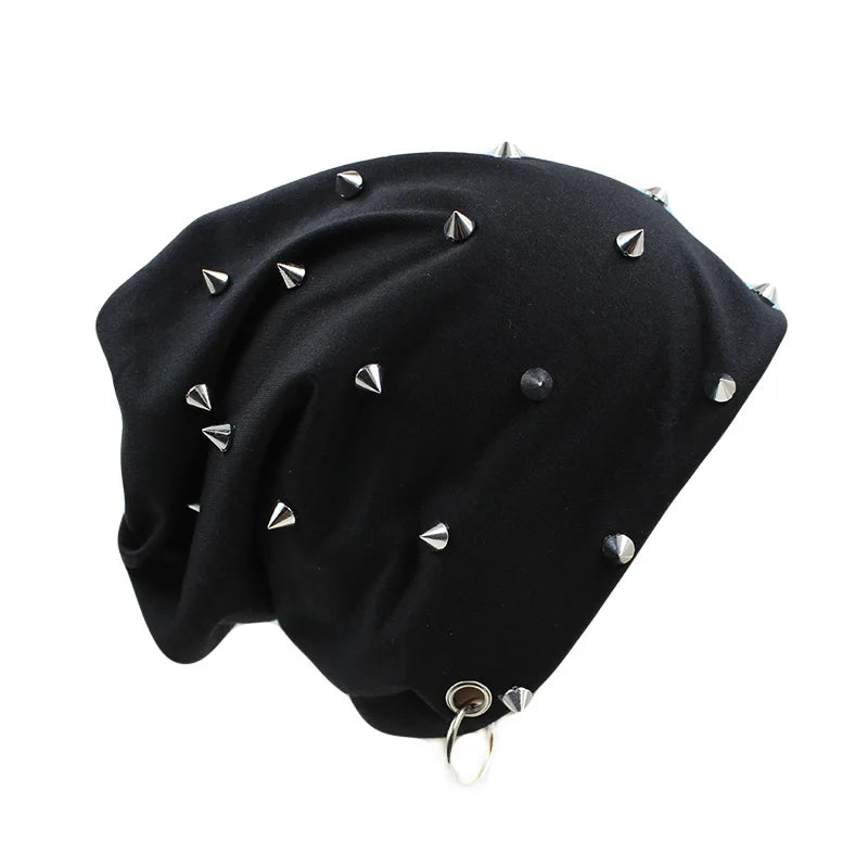 New Fashion Men Women Unisex Casual Hat with Skull Hoop Brand Hats Winter Warm Beanies Skullies Thick Adult Hip Hop Bonnet