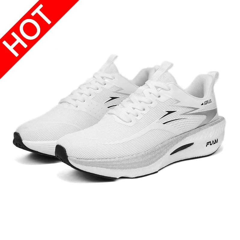 Zapatillas deportivas unisex con placa de carbono para correr y caminar; calzado con amortiguación para maratón, competición y entrenamiento de atletismo (para hombres y mujeres).