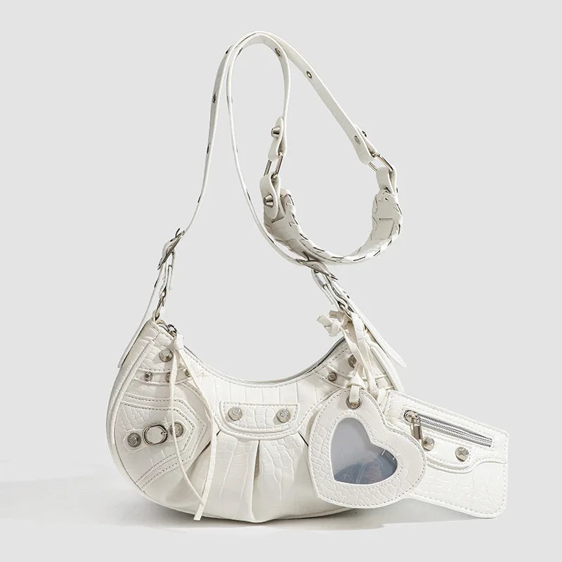 Bolso de hombro y bandolera para mujer, estilo retro, diseño elegante, ideal para cenas y ocasiones especiales.