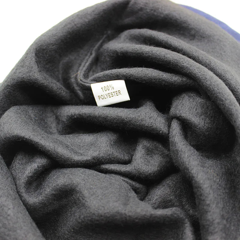 New Fashion Men Women Unisex Casual Hat with Skull Hoop Brand Hats Winter Warm Beanies Skullies Thick Adult Hip Hop Bonnet
