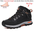 Winter Woman Ankle Outdoor Mountain Leather Hiking Shoes Boots Women Trekking Sneakers Tracking Camping Tourism Treking Trecking