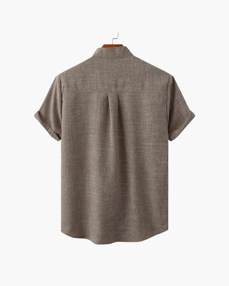 CAMISA LINHO MONACO SAGE