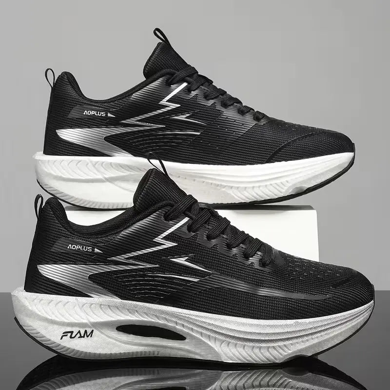 Zapatillas deportivas unisex con placa de carbono para correr y caminar; calzado con amortiguación para maratón, competición y entrenamiento de atletismo (para hombres y mujeres).