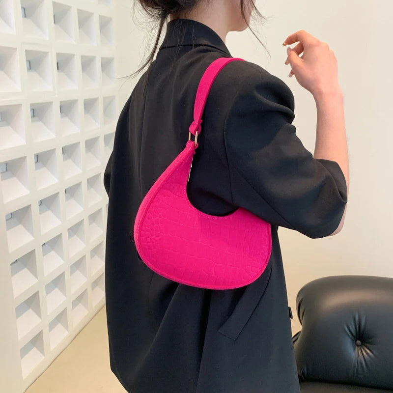 (.) Women Top-handle Bags Autumn Winter Fashion Bag New Fashion Shoulder Bag Portable Women's Bag Bolso Mujer Handbags Felt