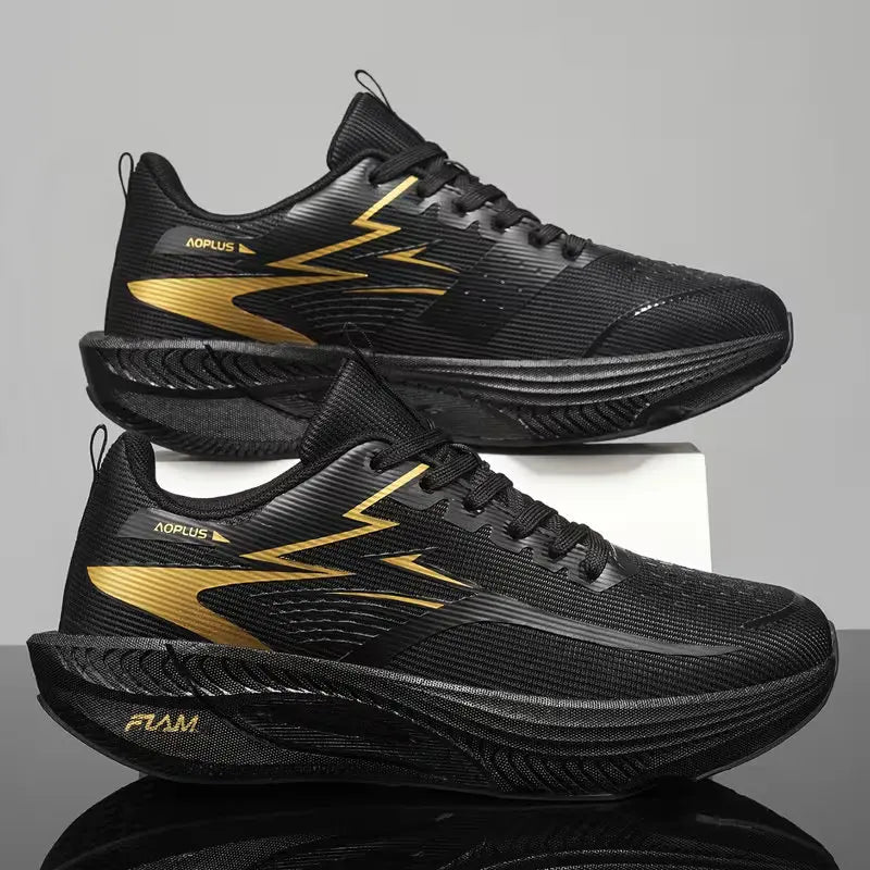 Zapatillas deportivas unisex con placa de carbono para correr y caminar; calzado con amortiguación para maratón, competición y entrenamiento de atletismo (para hombres y mujeres).