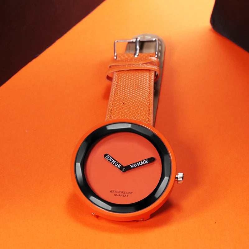 Hot Sale Fashion Women'S Watches Leather Ladies Watch Women Watches Young Girl Watch Simple Clock Reloj Mujer Relogio Feminino