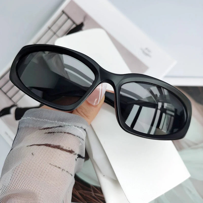 Popular Women'S Sunglasses 2023 Punk Sunglasses Unique Sports Sun Glasses Men UV400 Goggle Shades Mirror Colorful Y2K Eyewear