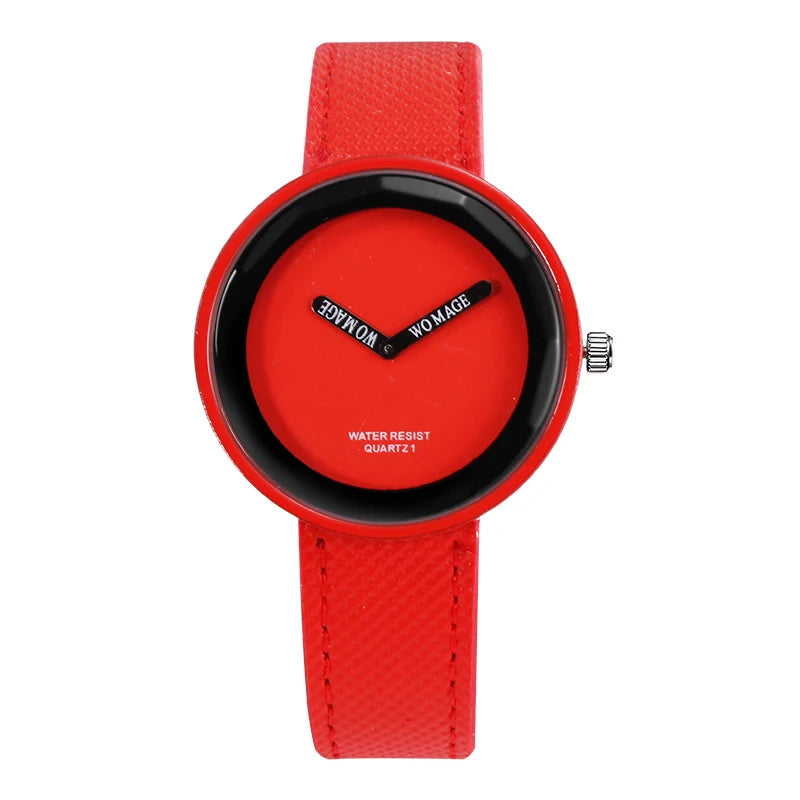 Hot Sale Fashion Women'S Watches Leather Ladies Watch Women Watches Young Girl Watch Simple Clock Reloj Mujer Relogio Feminino