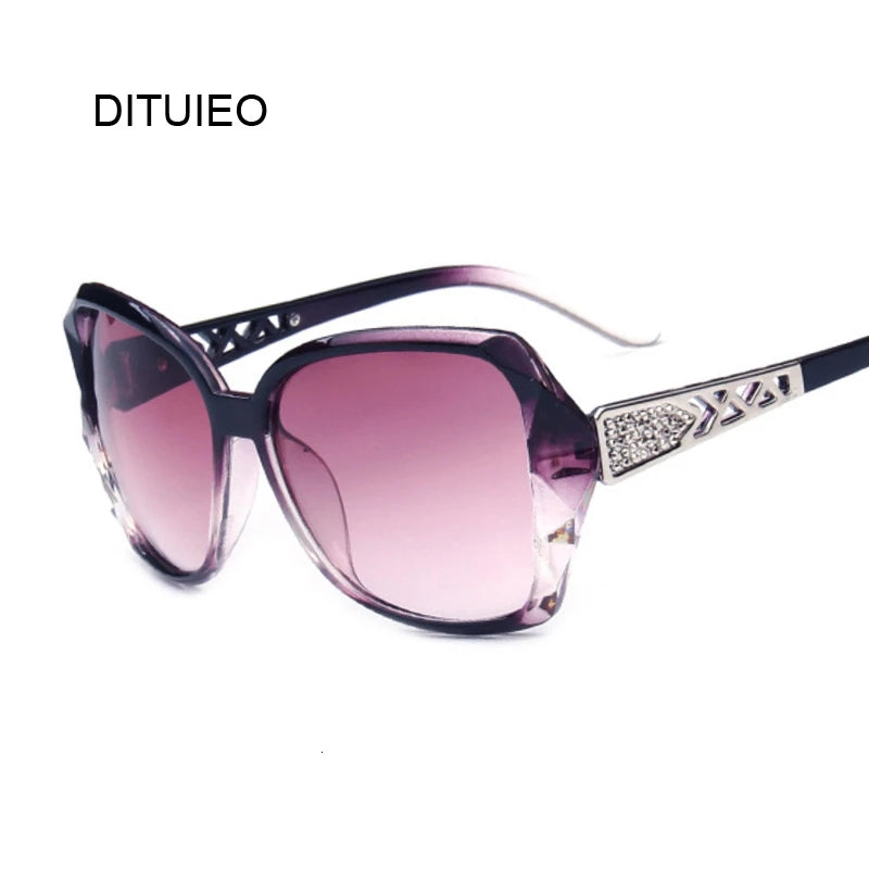 Fashion Square Sunglasses Woman Luxury Brand Big Purple Sun Glasses Female Mirror Shades Ladies Oculos De Sol Feminino