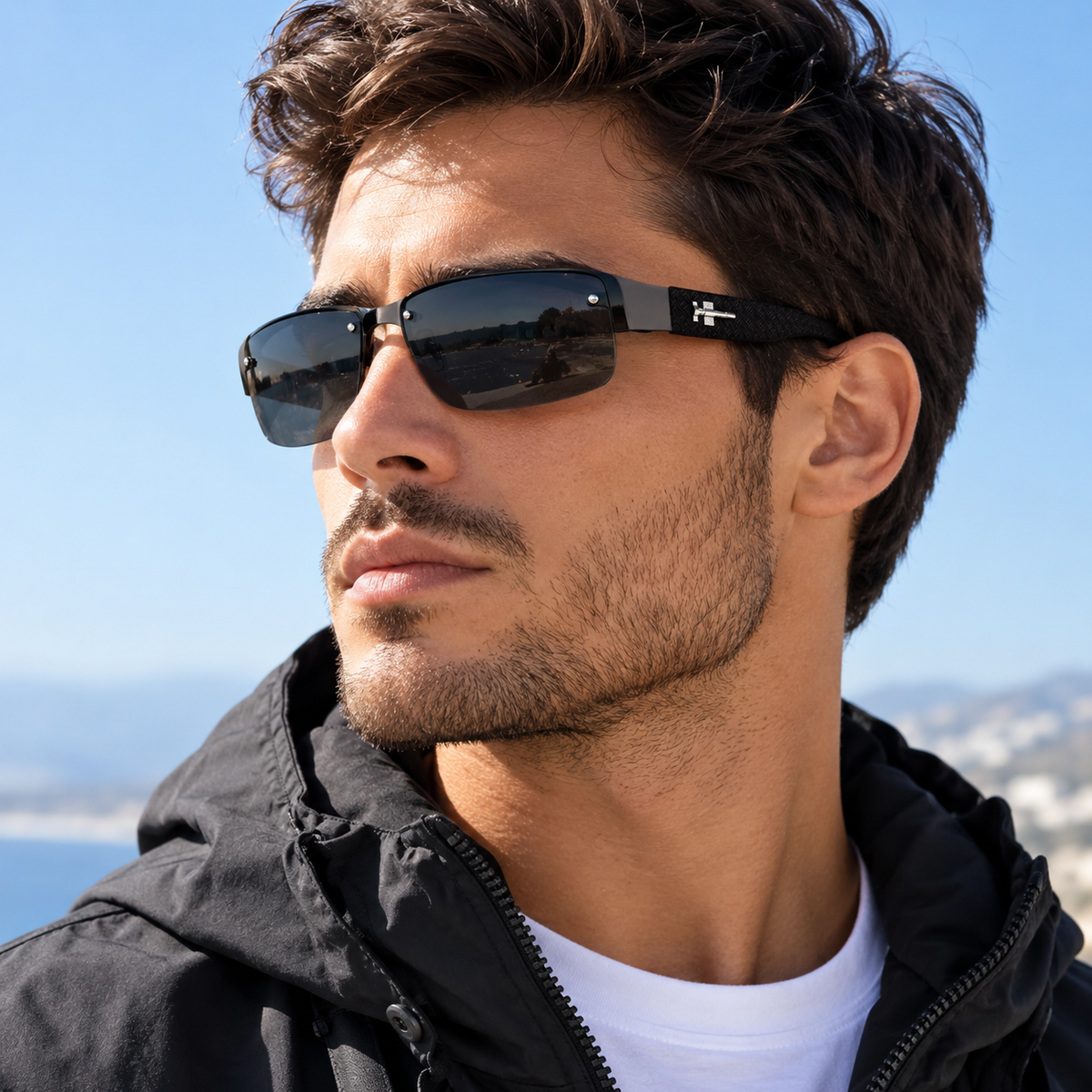 Gafas de sol clásicas y vintage para hombre, nuevas, estilo conducción
